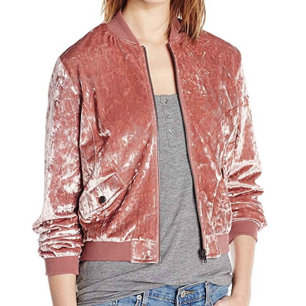 Pink Bomber Jacket